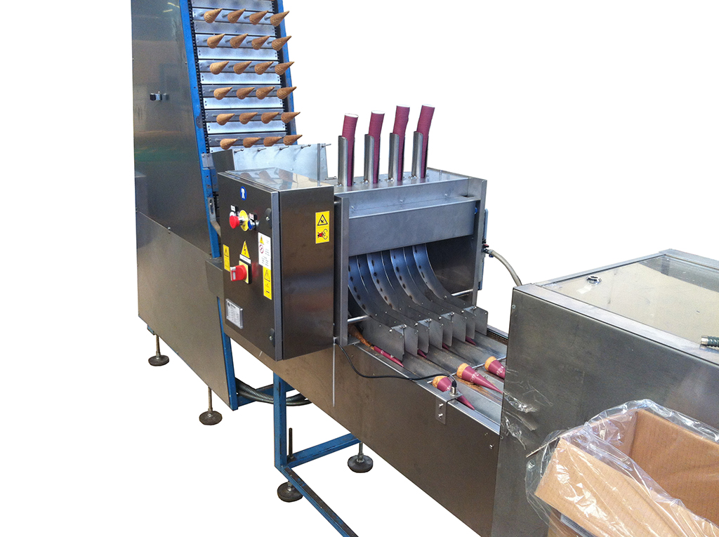 ASM mod. 216 Automatic Sleeving Machine for Waffle Cones-2